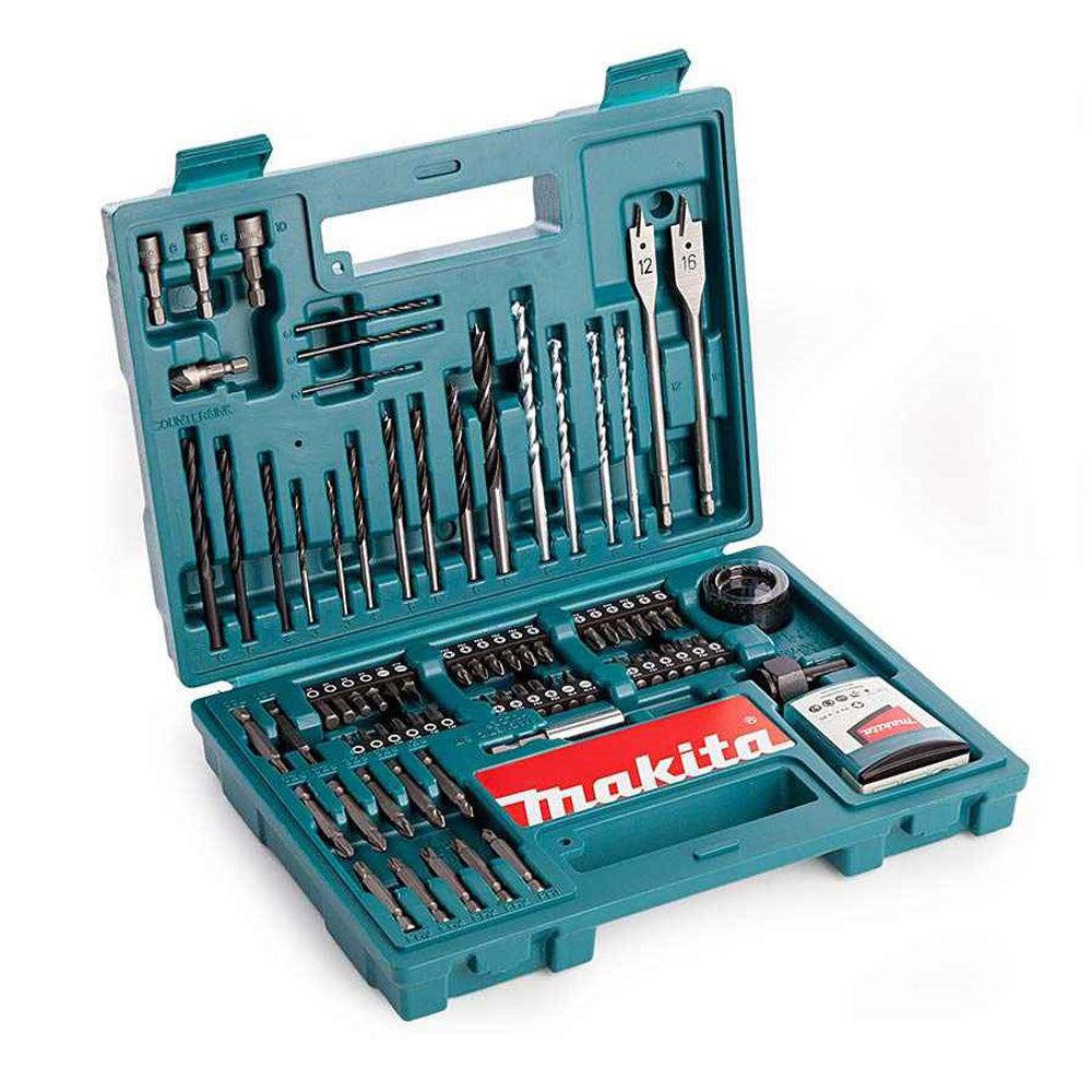Makita 18V 6 Piece Combo Kit with 2 x 5.0Ah Battery Charger & Accessories Set T4TKIT-17233
