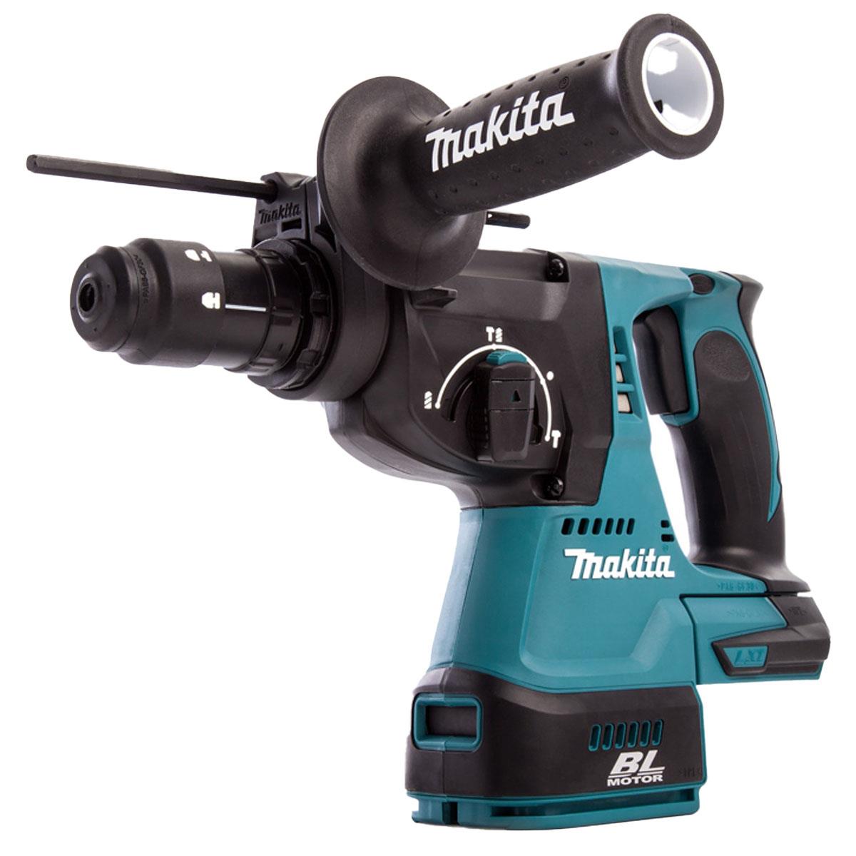 Makita DLX4195JX1 18V LXT Brushless 4 Piece Combo Kit with 3 x 5.0Ah Battery, Charger & Case
