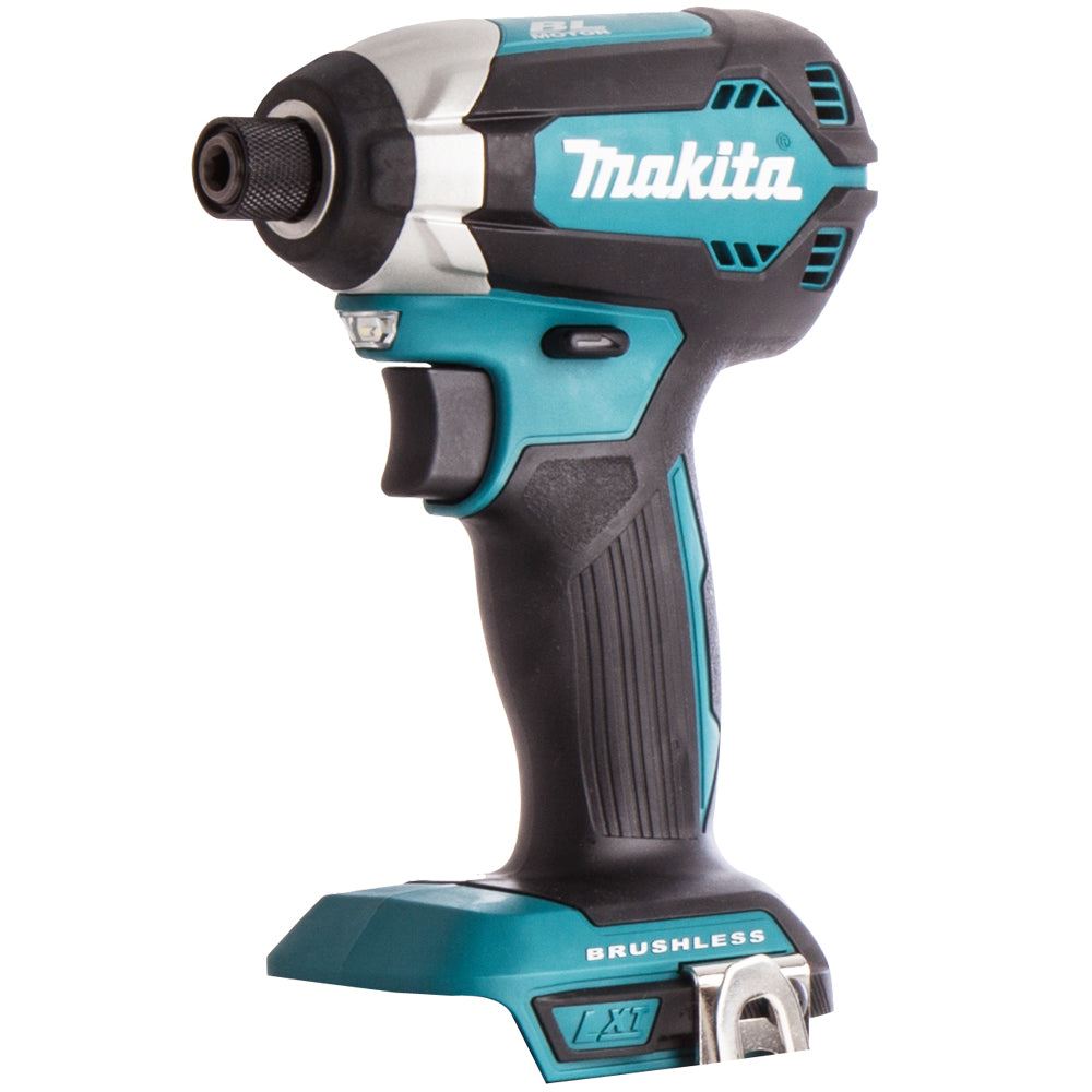 Makita 18V 4 Piece Combo Kit with 2 x 5.0Ah Batteries & MAKTRAK Toolbox
